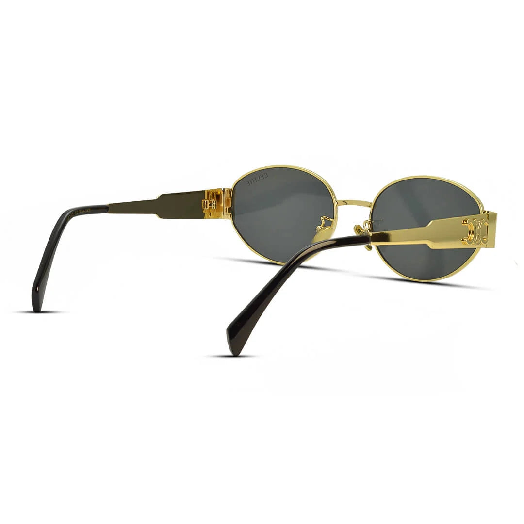 Stylish Oval Sunglasses for Women UV Protection & Chic Design