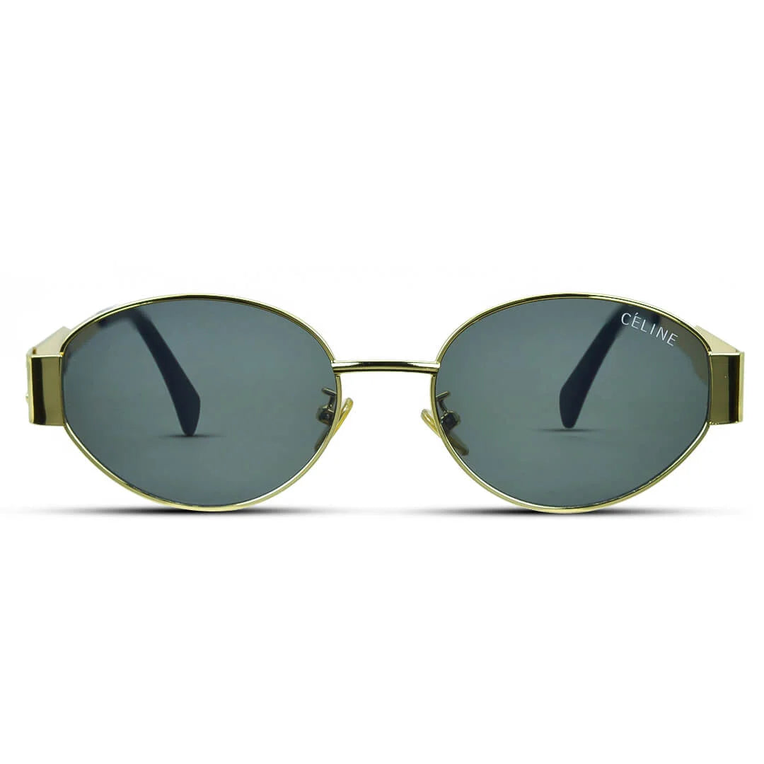 Stylish Oval Sunglasses for Women UV Protection & Chic Design