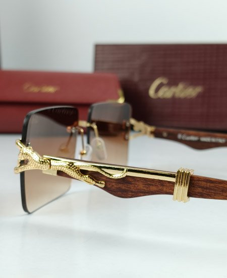Cartier Sunglasses Rectangular CRT108